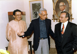 Various colored umbrellas drifting into the afternoon sky
