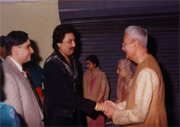 Various colored umbrellas drifting into the afternoon sky