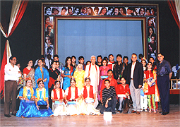 Various colored umbrellas drifting into the afternoon sky
